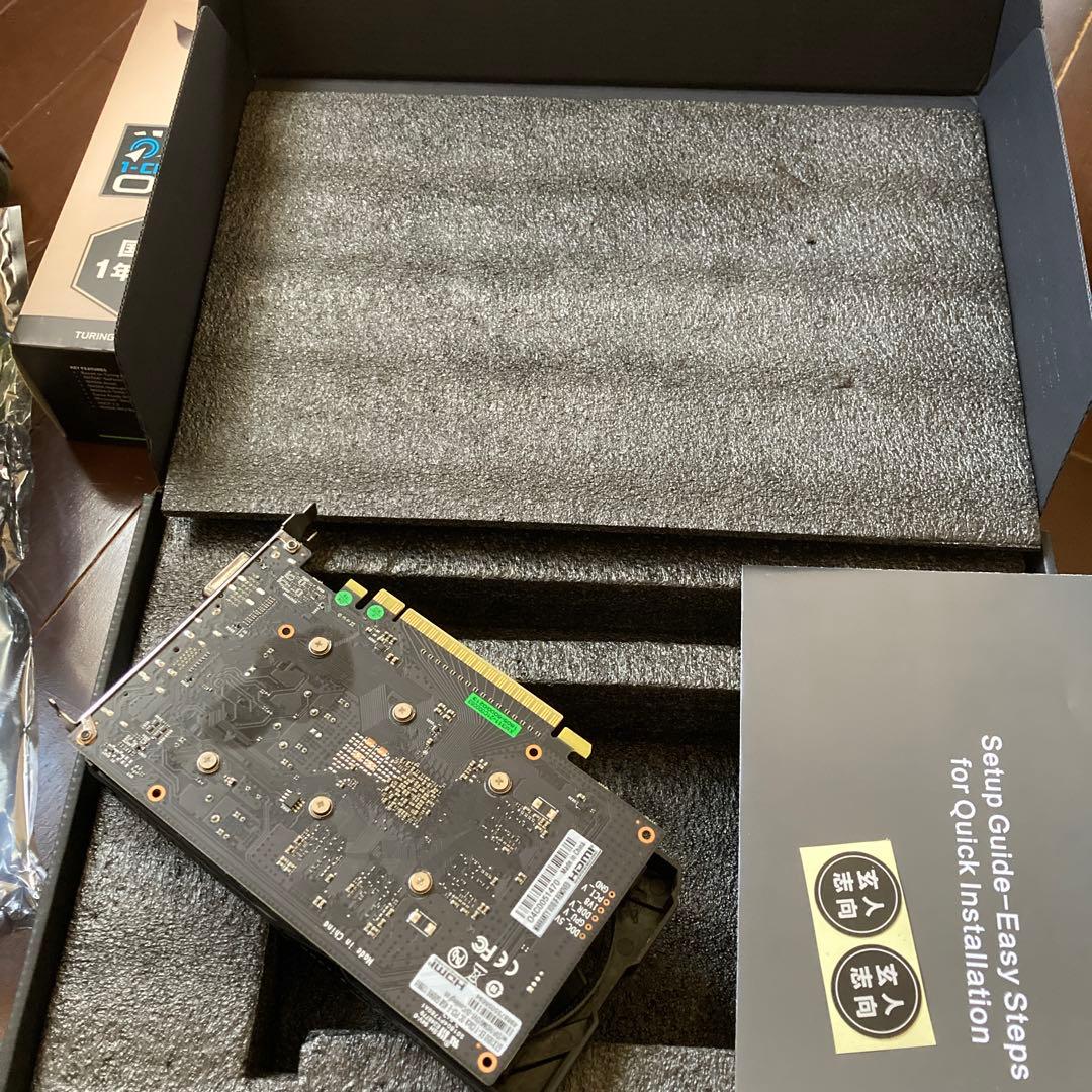 【中古ジャンク】玄人志向 NVIDIA GeForce GTX1650 グラボ