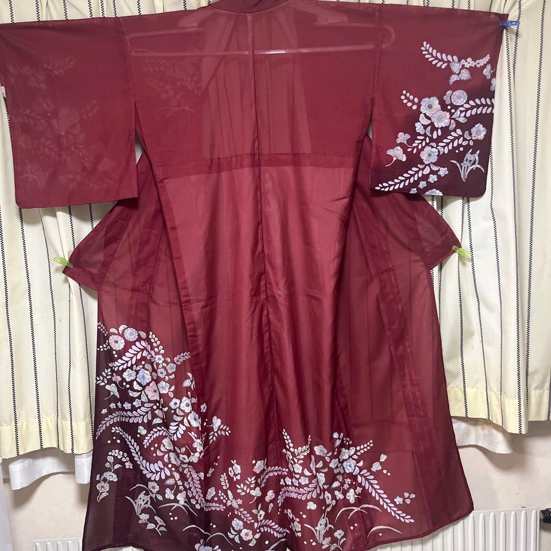 洗える絽の訪問着