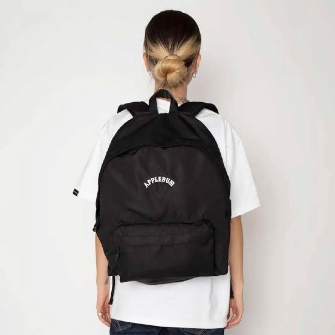 APPLEBUM ブラック リュック 28L バックパック