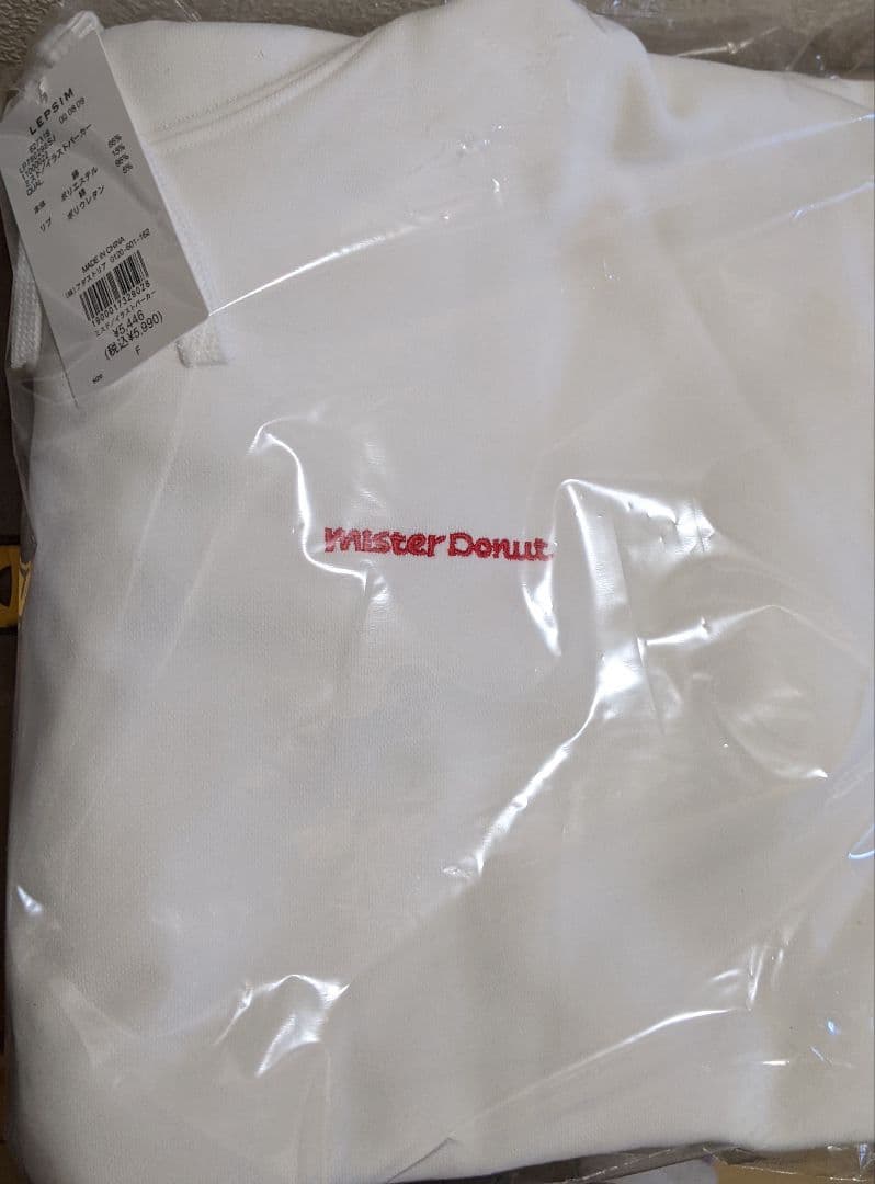 LEPSIM×Mister Donut パーカー