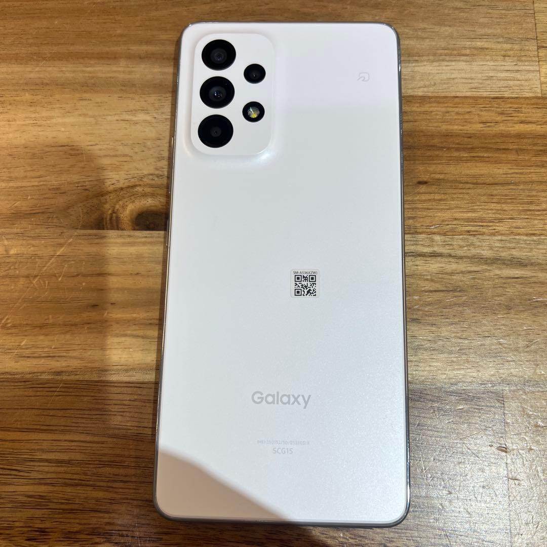 C822 au SIMフリーGalaxy A53 5G SCG15