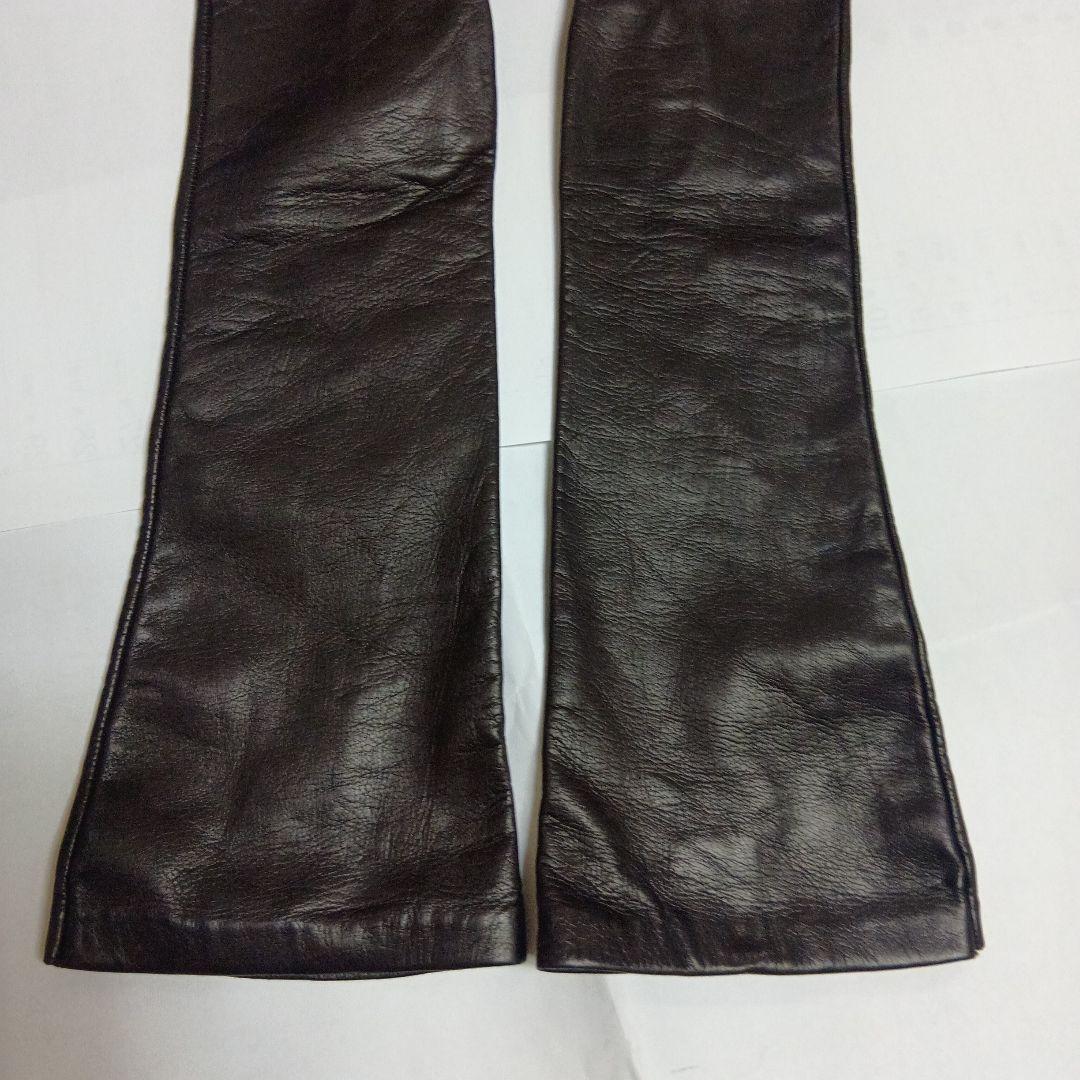 セルモネータ　SERMONETA 皮手袋　ロンググローブ　裏地シルク　サイズ ７