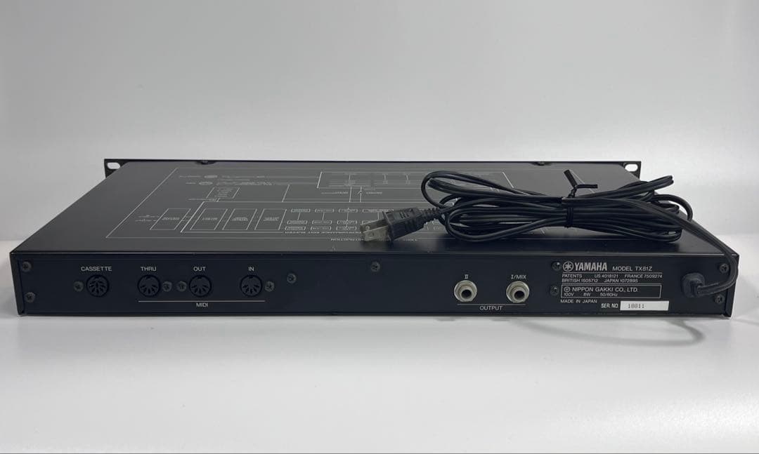 YAMAHA 音源モジュール TX81Z FM音源