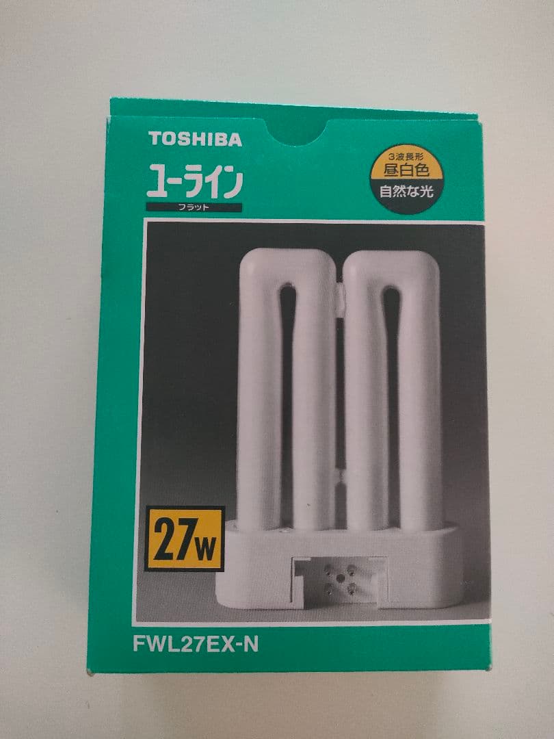 TOSHIBA FWL27EX-N 27W 蛍光灯 5個セット
