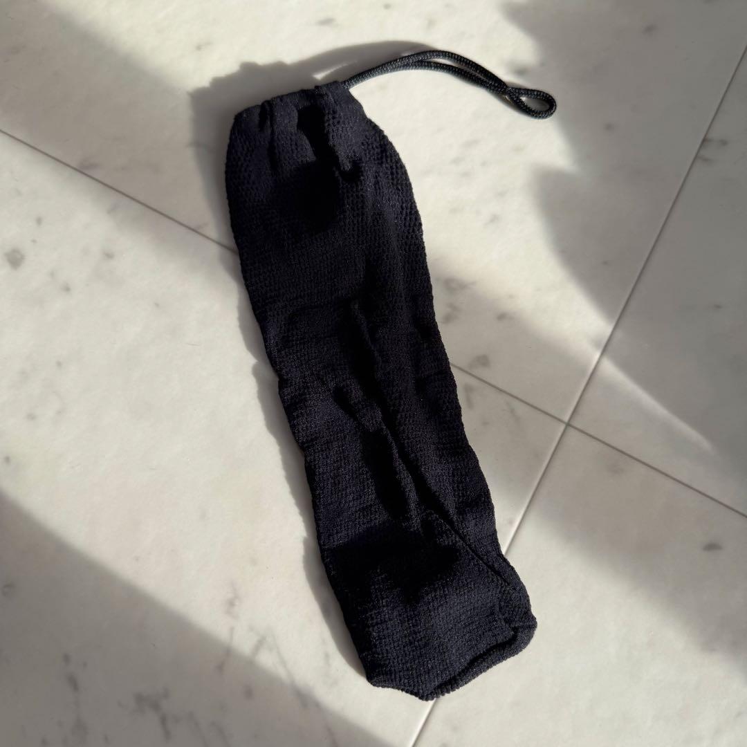 MARINE SERRE メッシュトップ 巾着付き Moon Fishnet