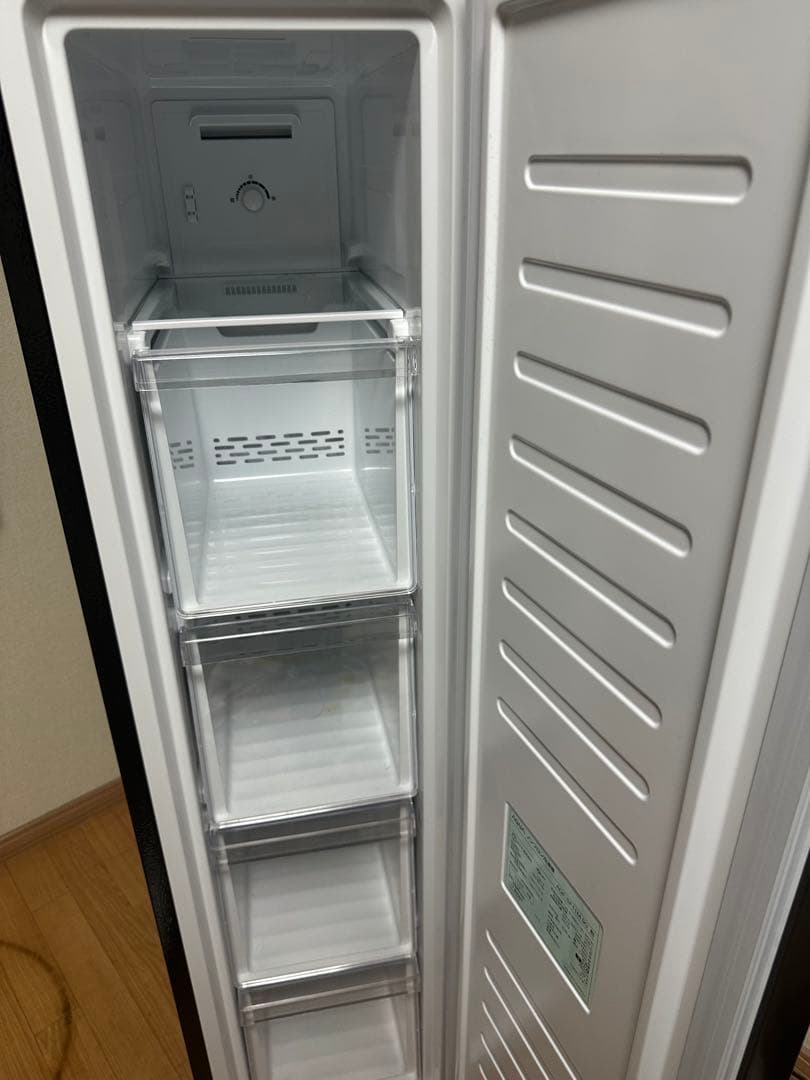 2022年製 アクア 前開き スリム 冷凍庫 AQF-SF11M 105L