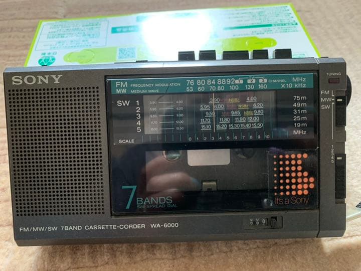 SONY WA-6000  ジャンク扱い