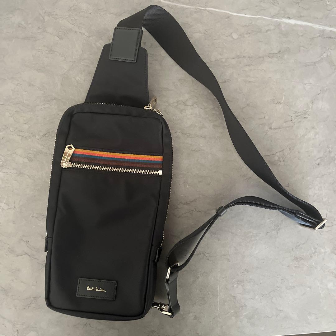 【Ryo】【美品】ポールスミス Poul Smith ボディバッグ