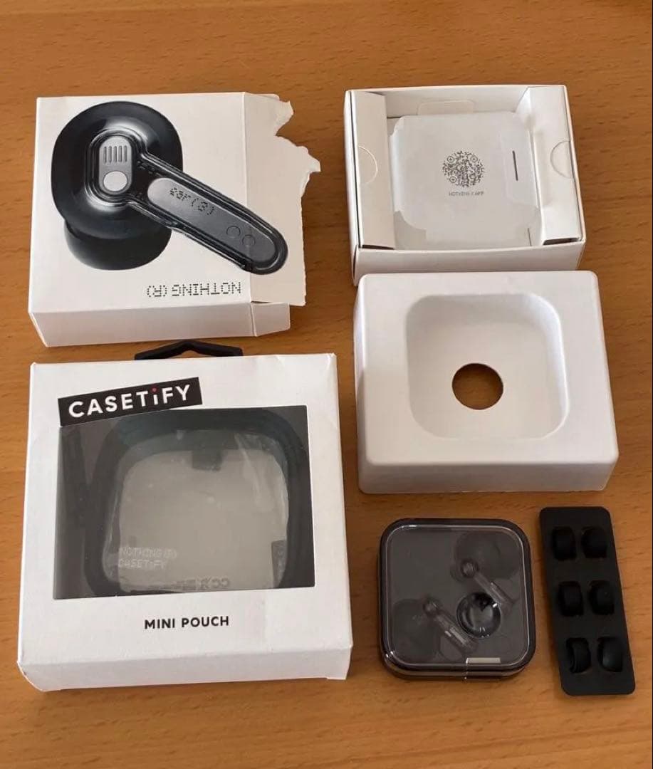 【ほぼ未使用】nothing ear（3） ブラック おまけ付き