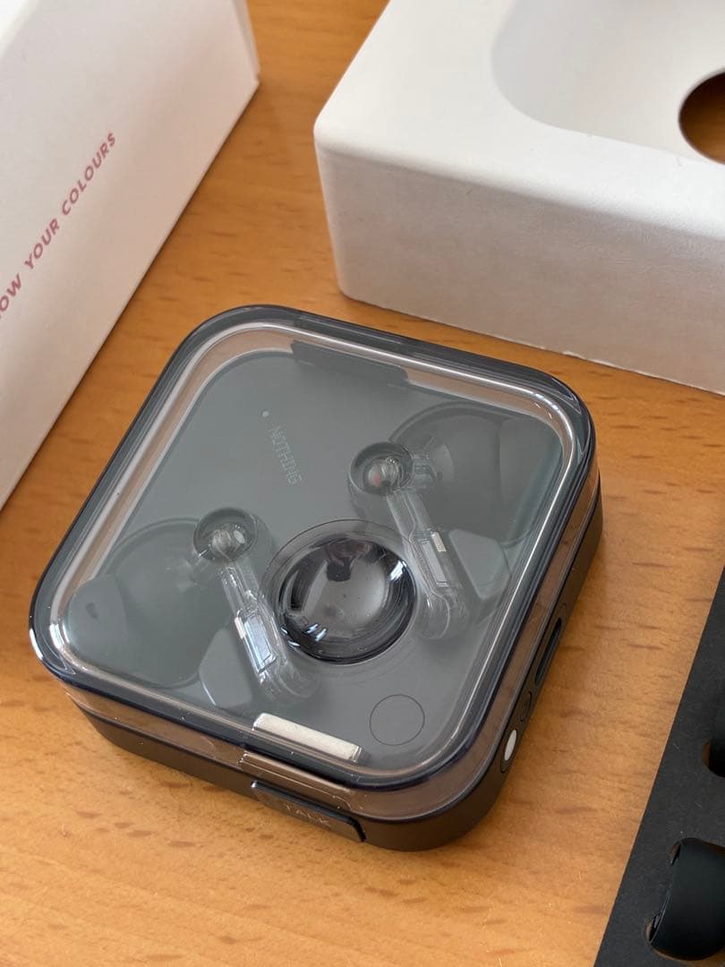 【ほぼ未使用】nothing ear（3） ブラック おまけ付き