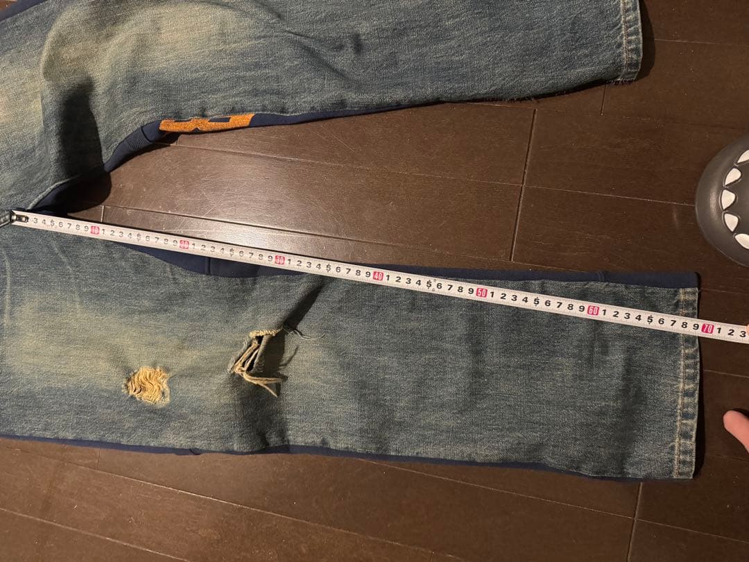 s*️様 UNDERCOVER デニムスウェット ドッキングパンツ　魔女期