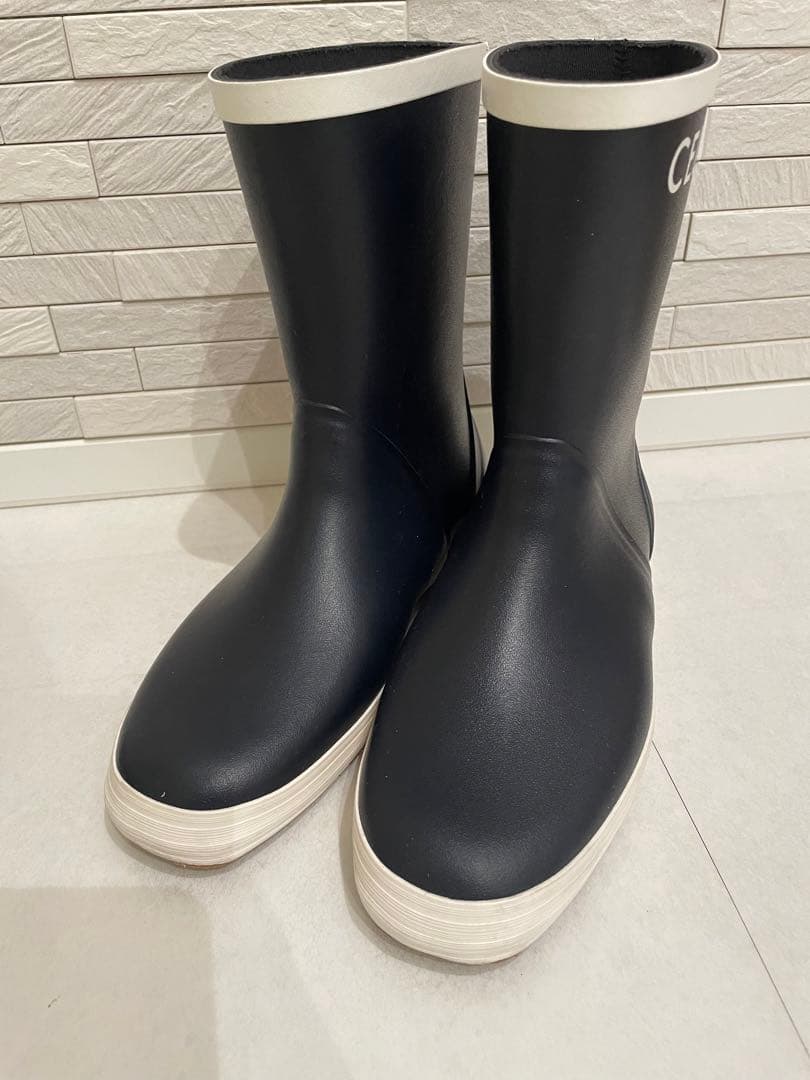 美品　CELINEセリーヌ　レインブーツ