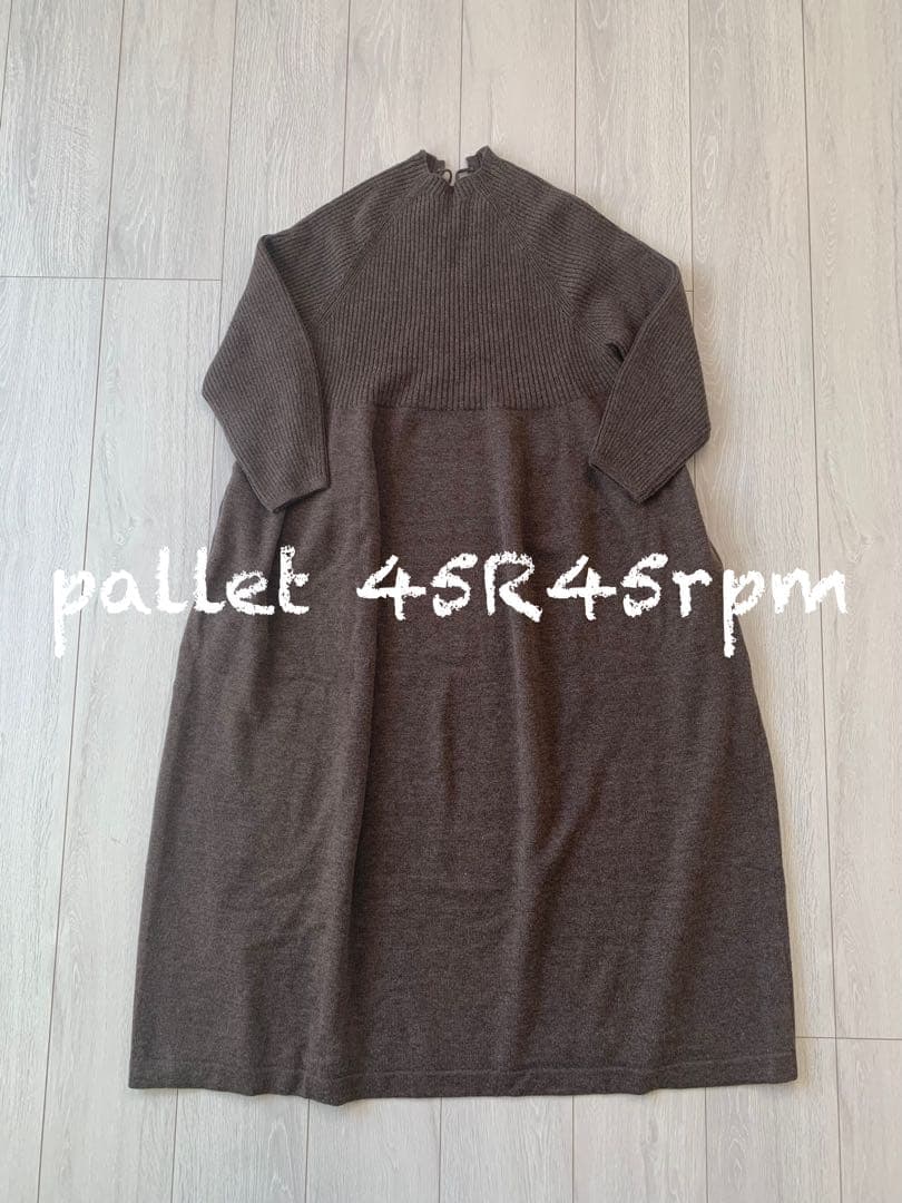 45R45rpm ヤクメリノワンピース