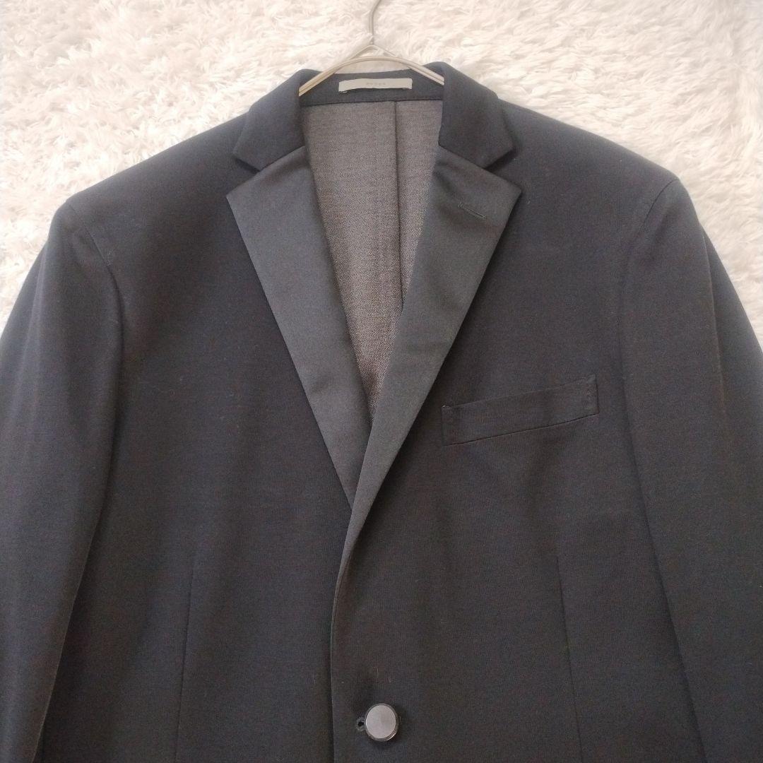 未使用級✨ボリオリ DOVER ジャージ タキシードジャケット 48 ブラック