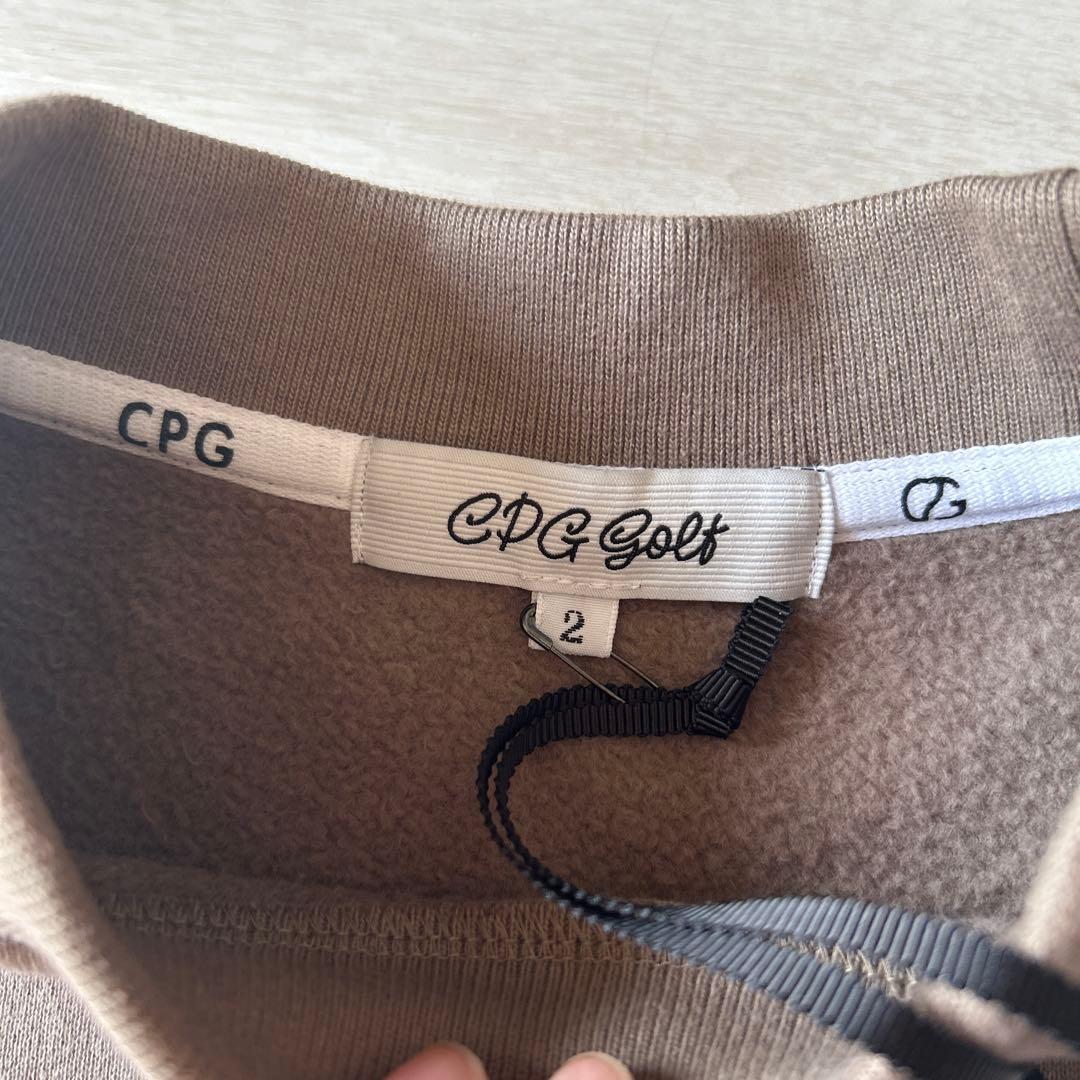 CPG Golf ブラウン セーター サイズ2