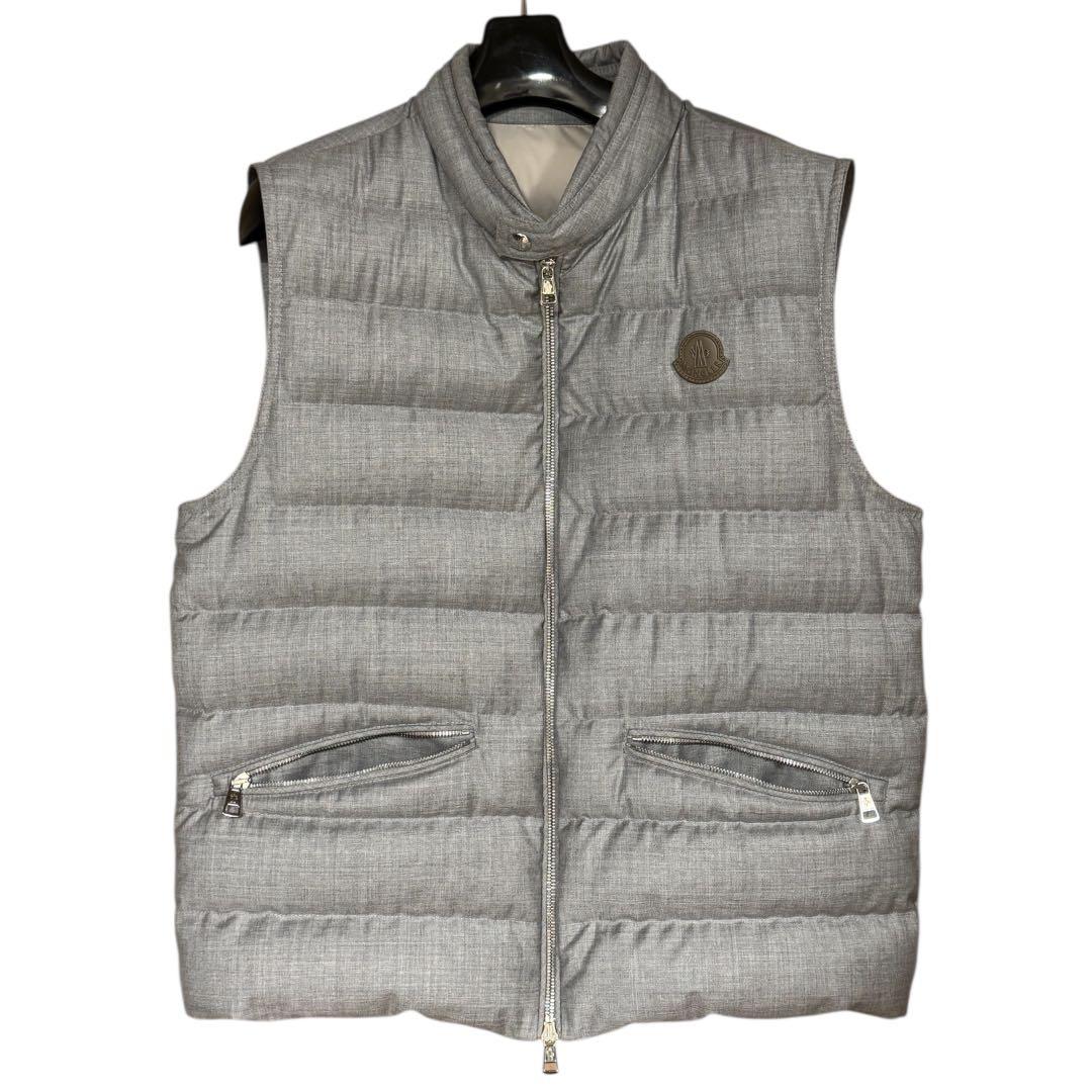 MONCLER GALLIENNE ガリエンヌ ダウンベスト グレー サイズ2