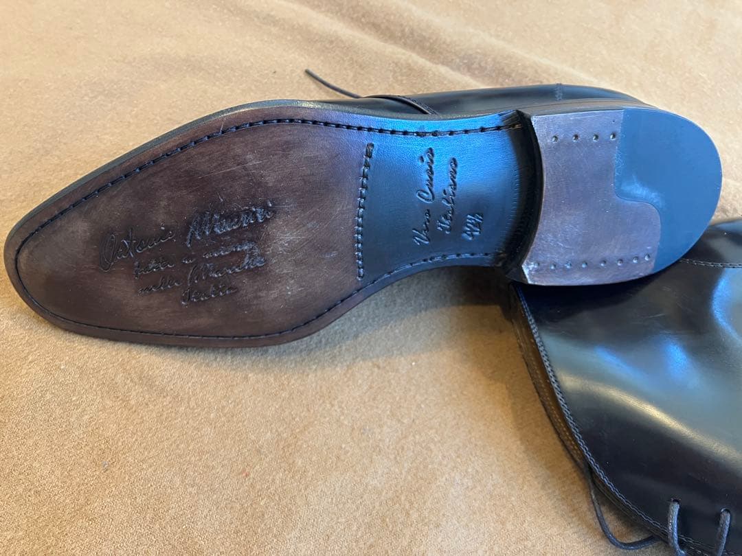 アントニオ　マウリッツィ　コードバン 42 1/2 チャッカブーツ