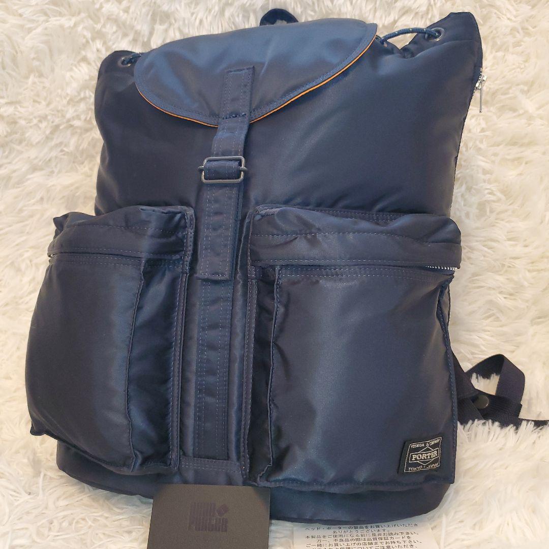 ⭐超希少未使用⭐HEAD PORTER ネイビー バックパック TANKER