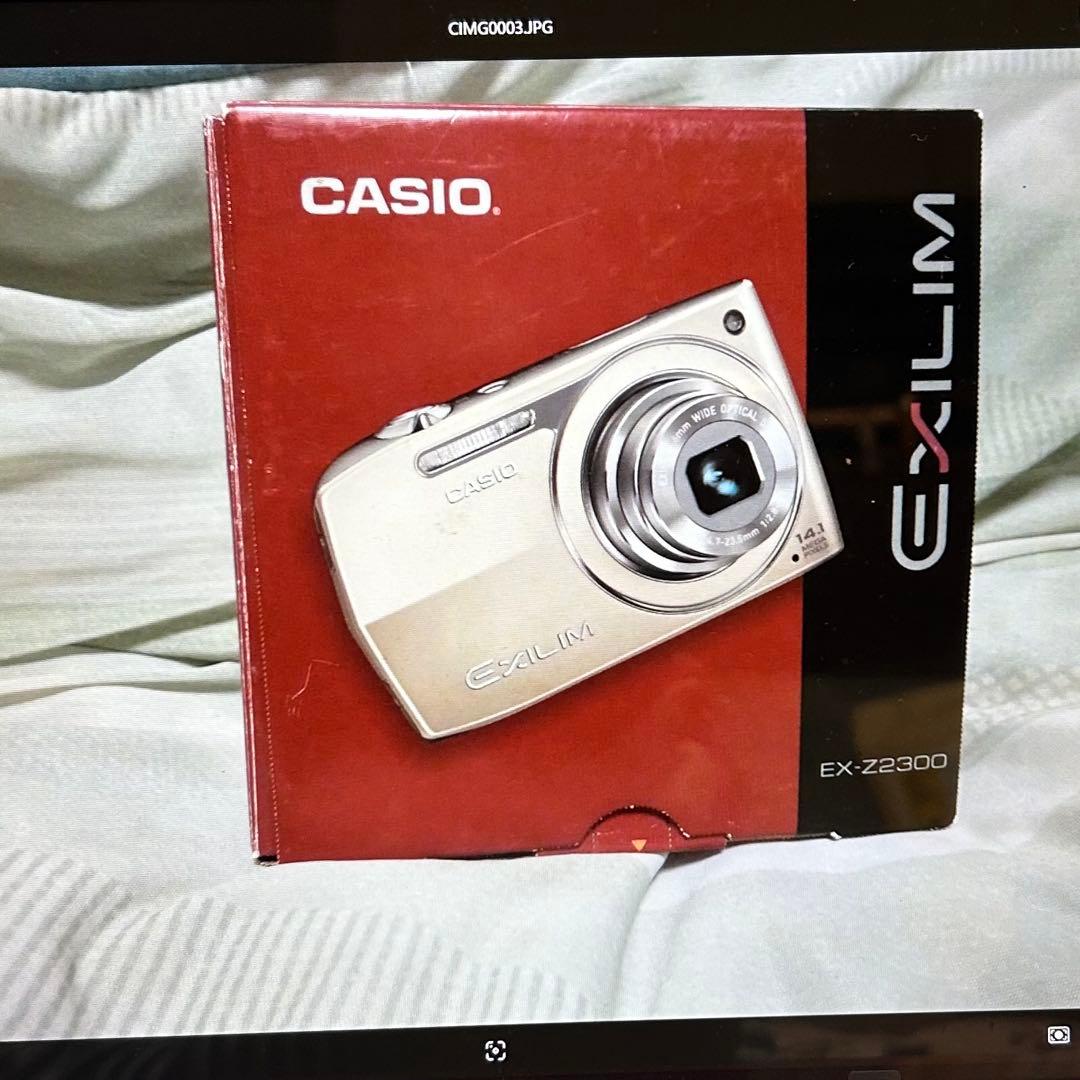 【動作確認済み】CASIOデジカメEXIIM EX-Z2300