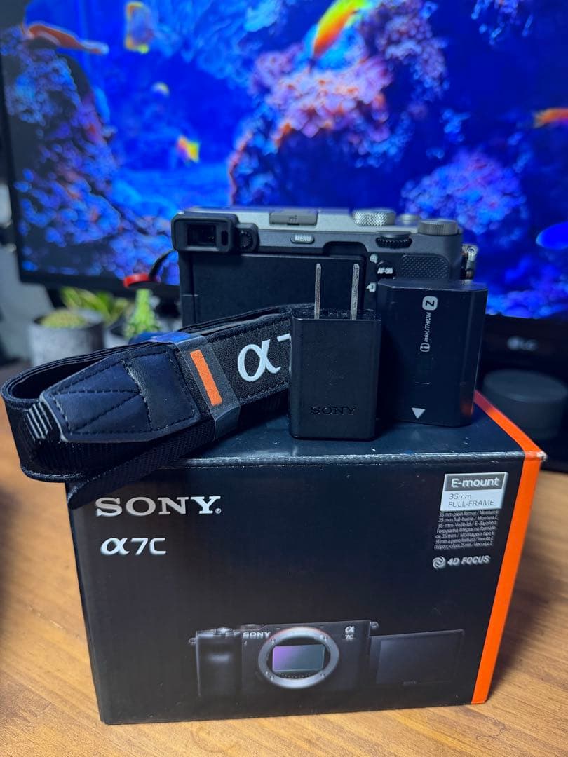 SONY α7C フルサイズミラーレスカメラ シャッター回数2582回 美品