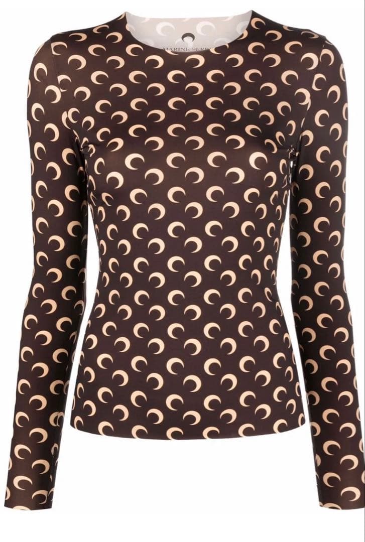 新品　タグ付き　marine serre second skin トップス