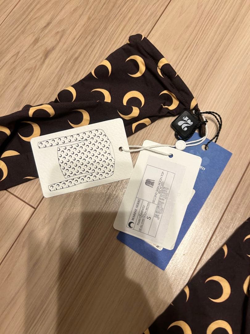 新品　タグ付き　marine serre second skin トップス