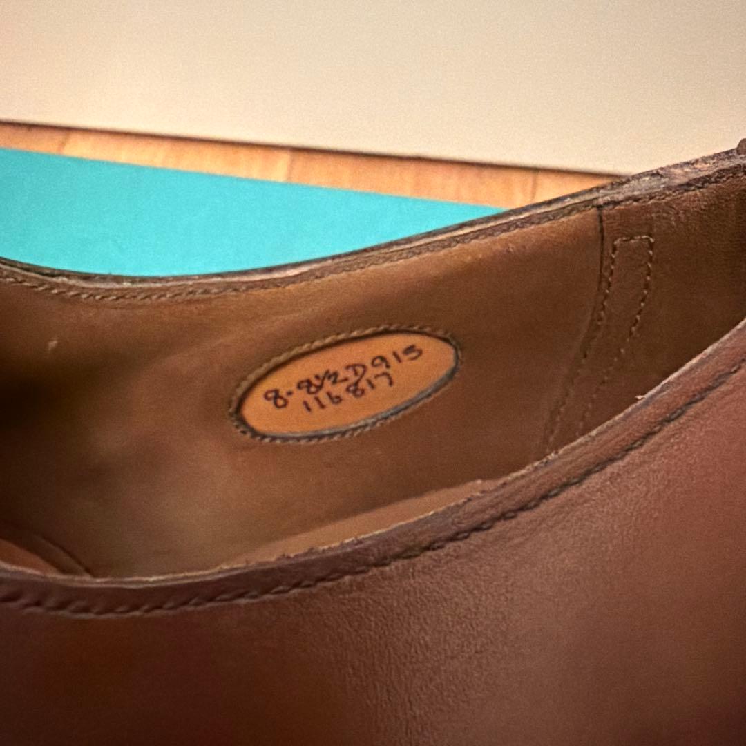 の*ぶ様 未使用 EDWARD GREEN ウエストミンスター UK8D