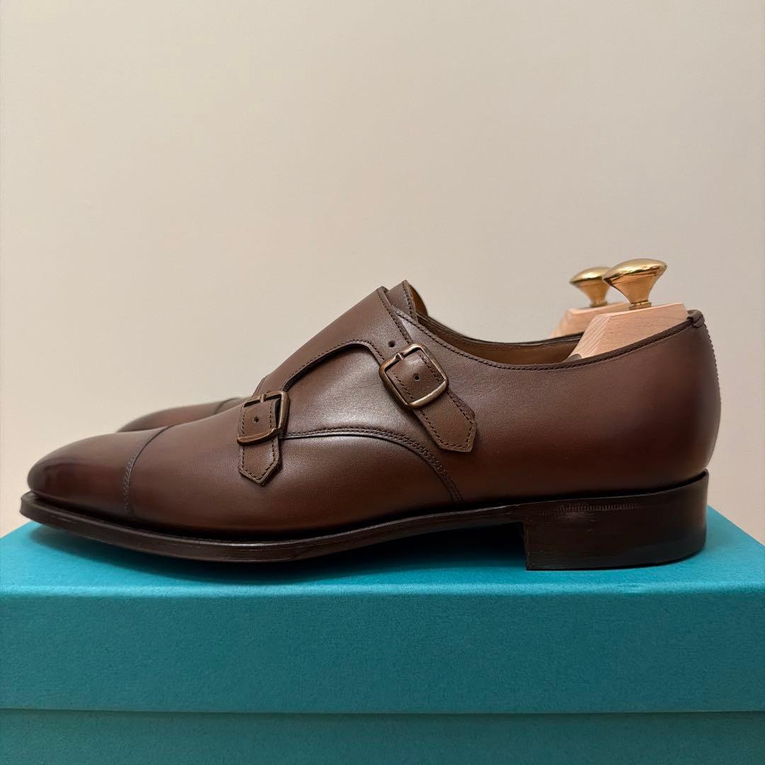 の*ぶ様 未使用 EDWARD GREEN ウエストミンスター UK8D