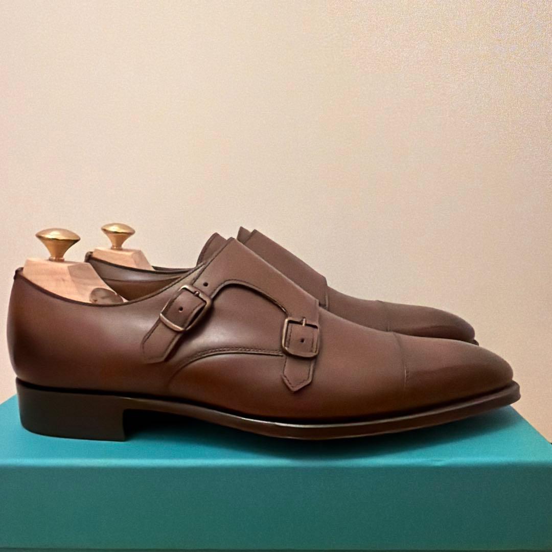 の*ぶ様 未使用 EDWARD GREEN ウエストミンスター UK8D