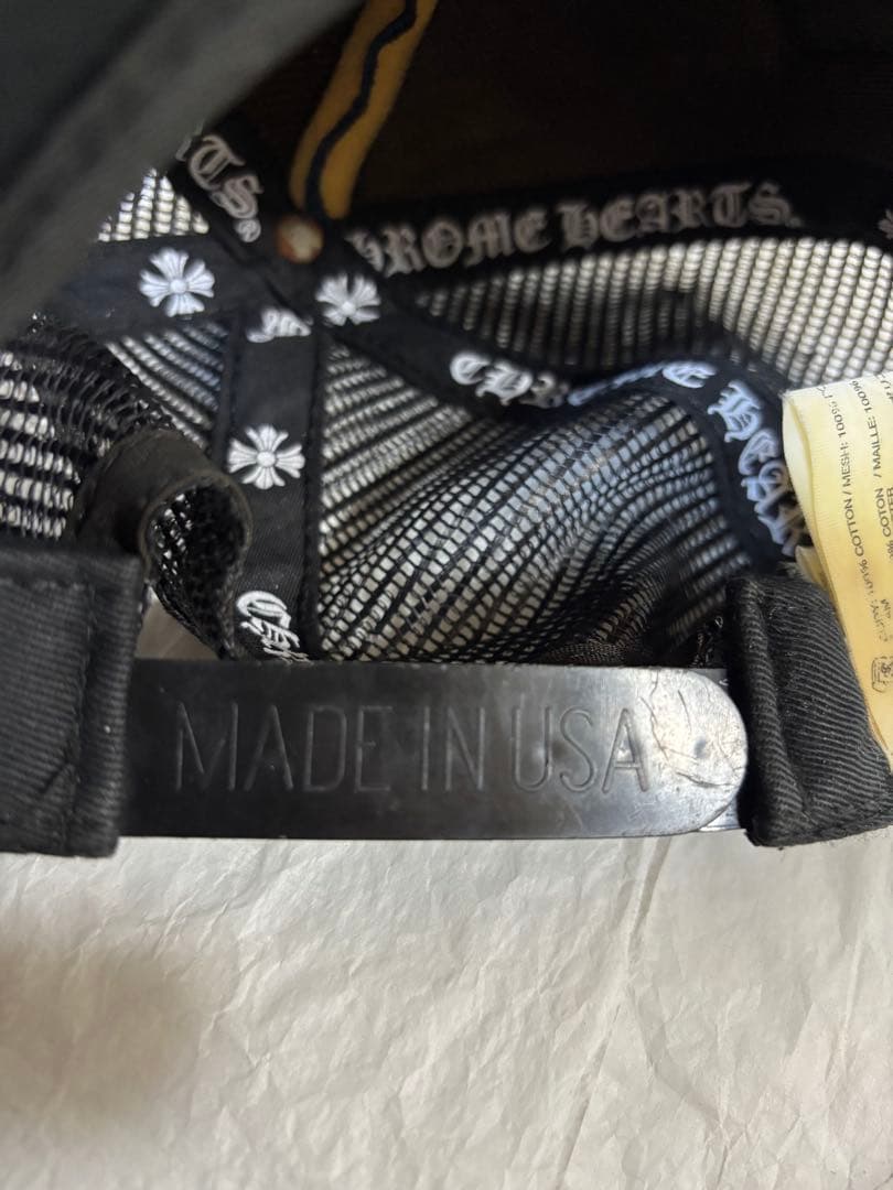 【美品・国内正規品】クロムハーツキャップ　マッティボーイ　ブラック