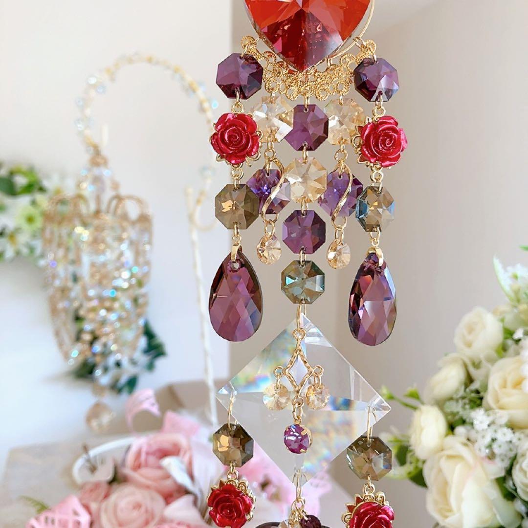 おばこ丸様♡*.スワロフスキー♡サンキャッチャー♡