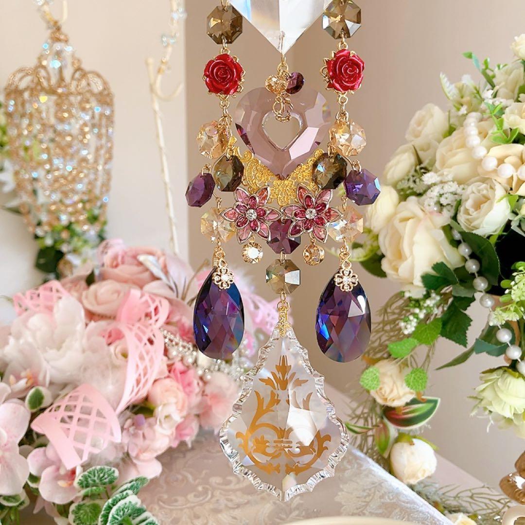 おばこ丸様♡*.スワロフスキー♡サンキャッチャー♡