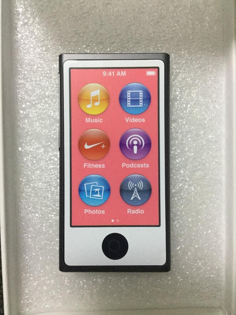 iPod nano 第7世代 本体 16GB ブラック 未使用 ジャンク品