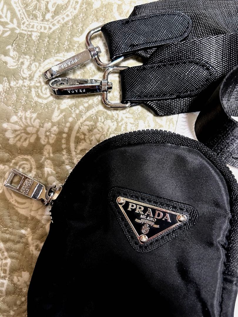 PRADAプラダ　ノベルティ　2wayバッグ新品タグ付きブラック