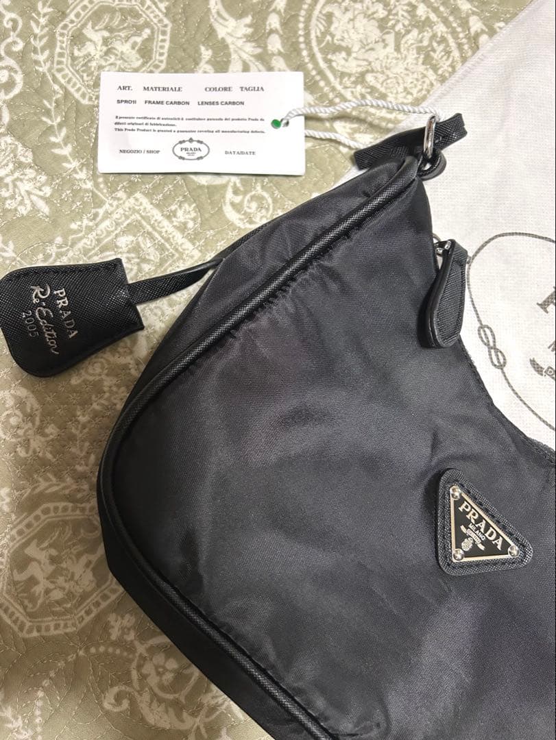 PRADAプラダ　ノベルティ　2wayバッグ新品タグ付きブラック