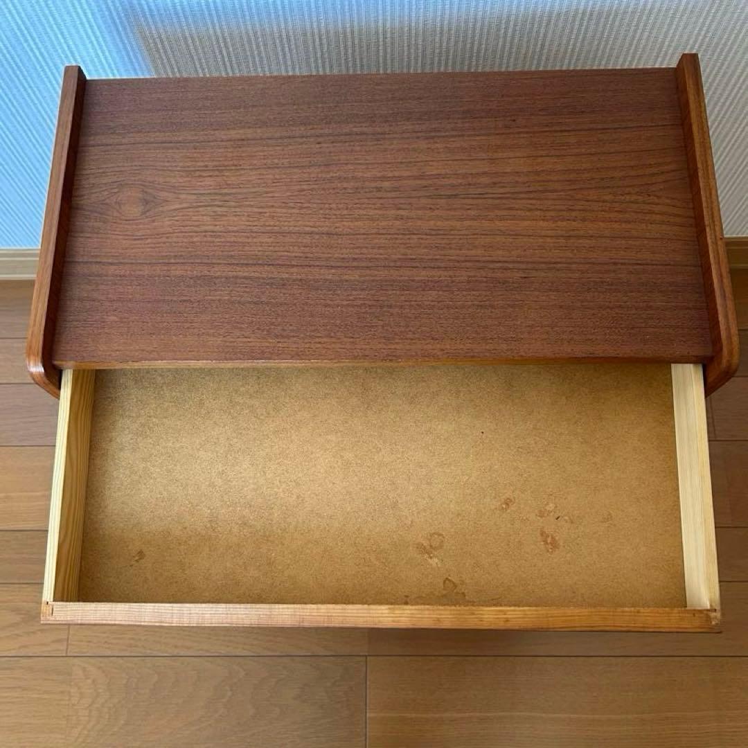 北欧ヴィンテージ家具　小型チェスト／サイドテーブル