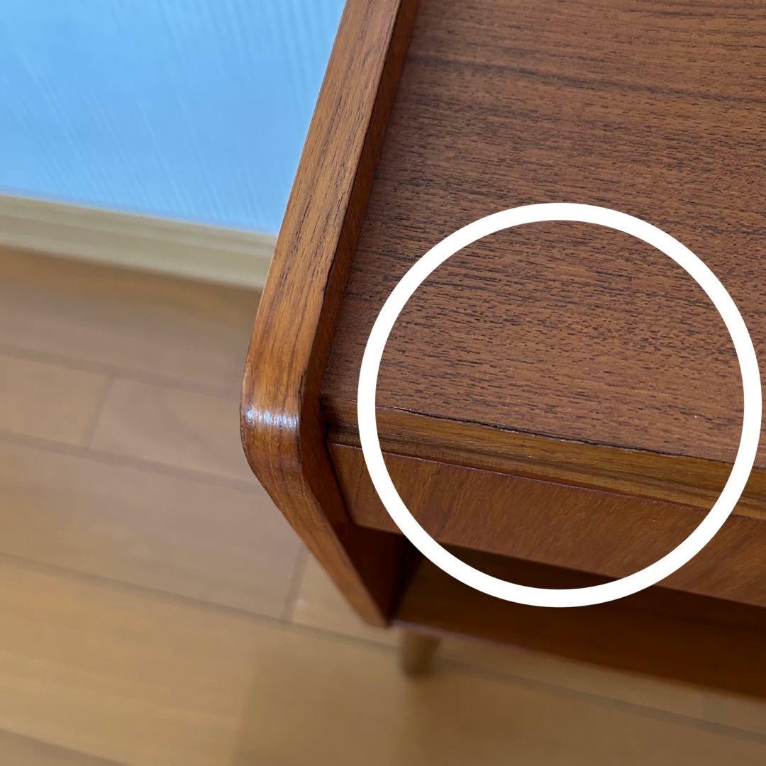 北欧ヴィンテージ家具　小型チェスト／サイドテーブル