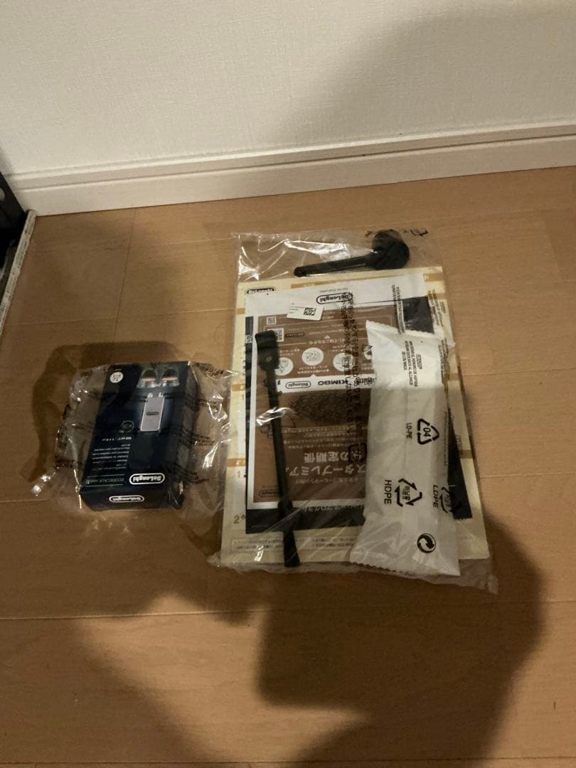 De'Longhi エスプレッソマシン ホワイト　付属品