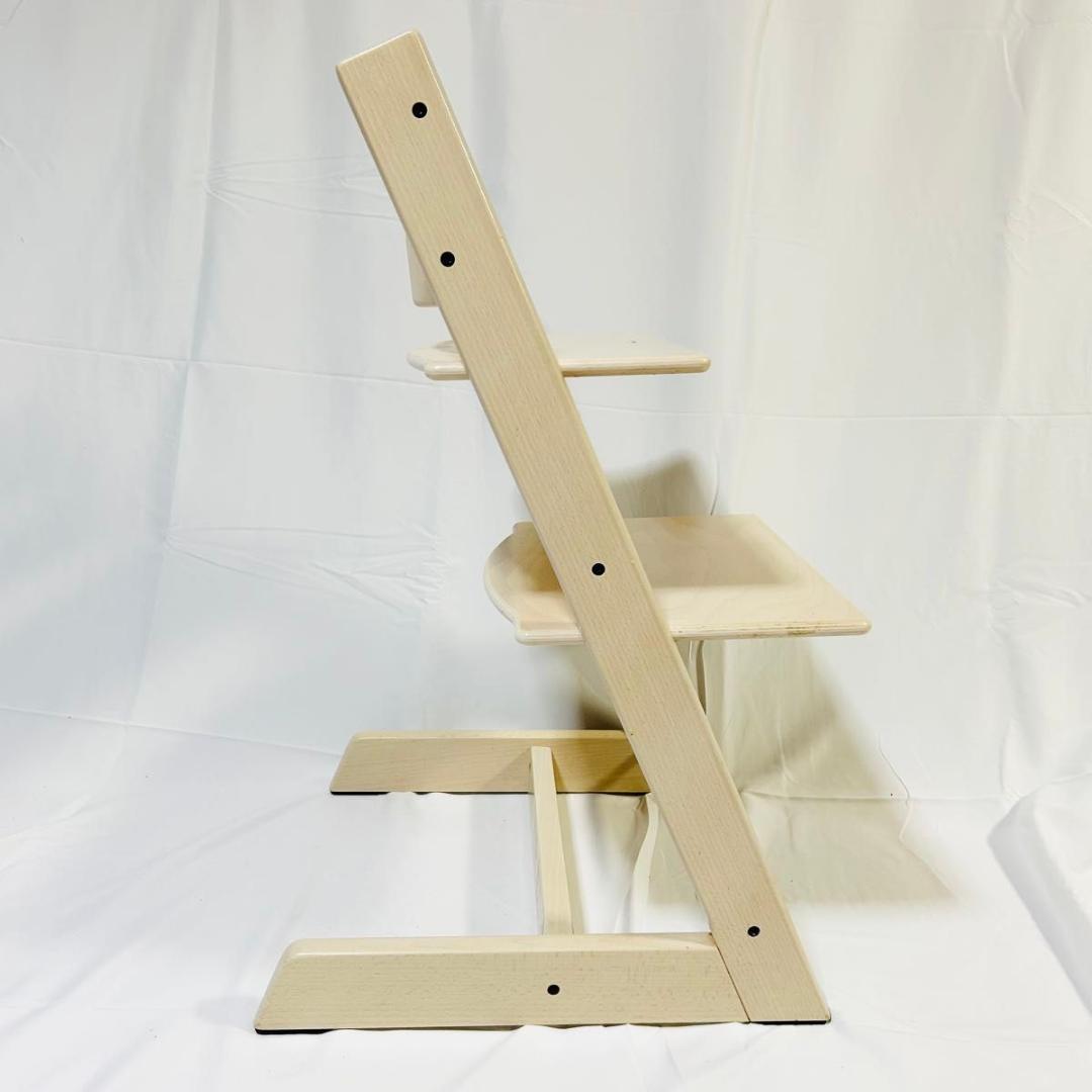 極美品 STOKKE トリップトラップ ホワイトウォッシュ 人気色