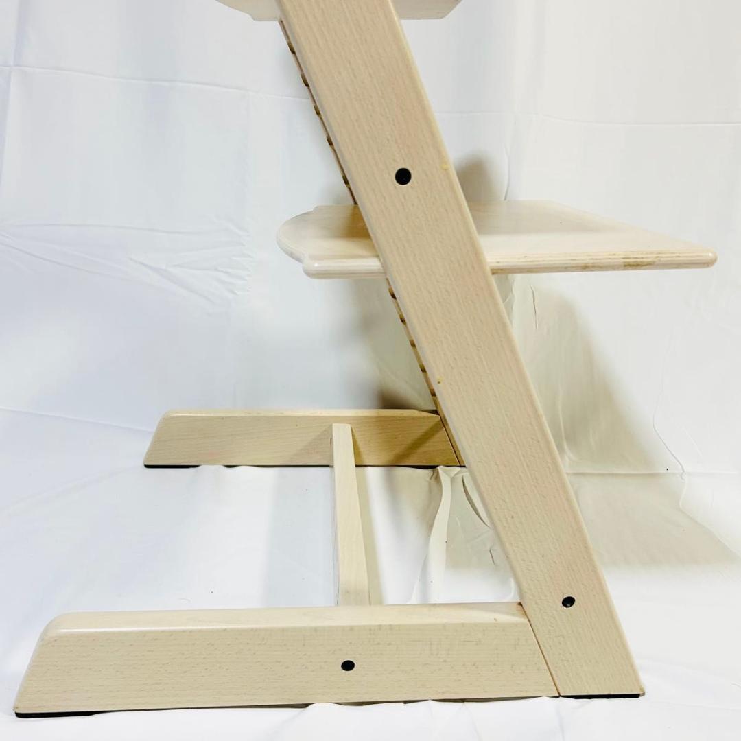 極美品 STOKKE トリップトラップ ホワイトウォッシュ 人気色