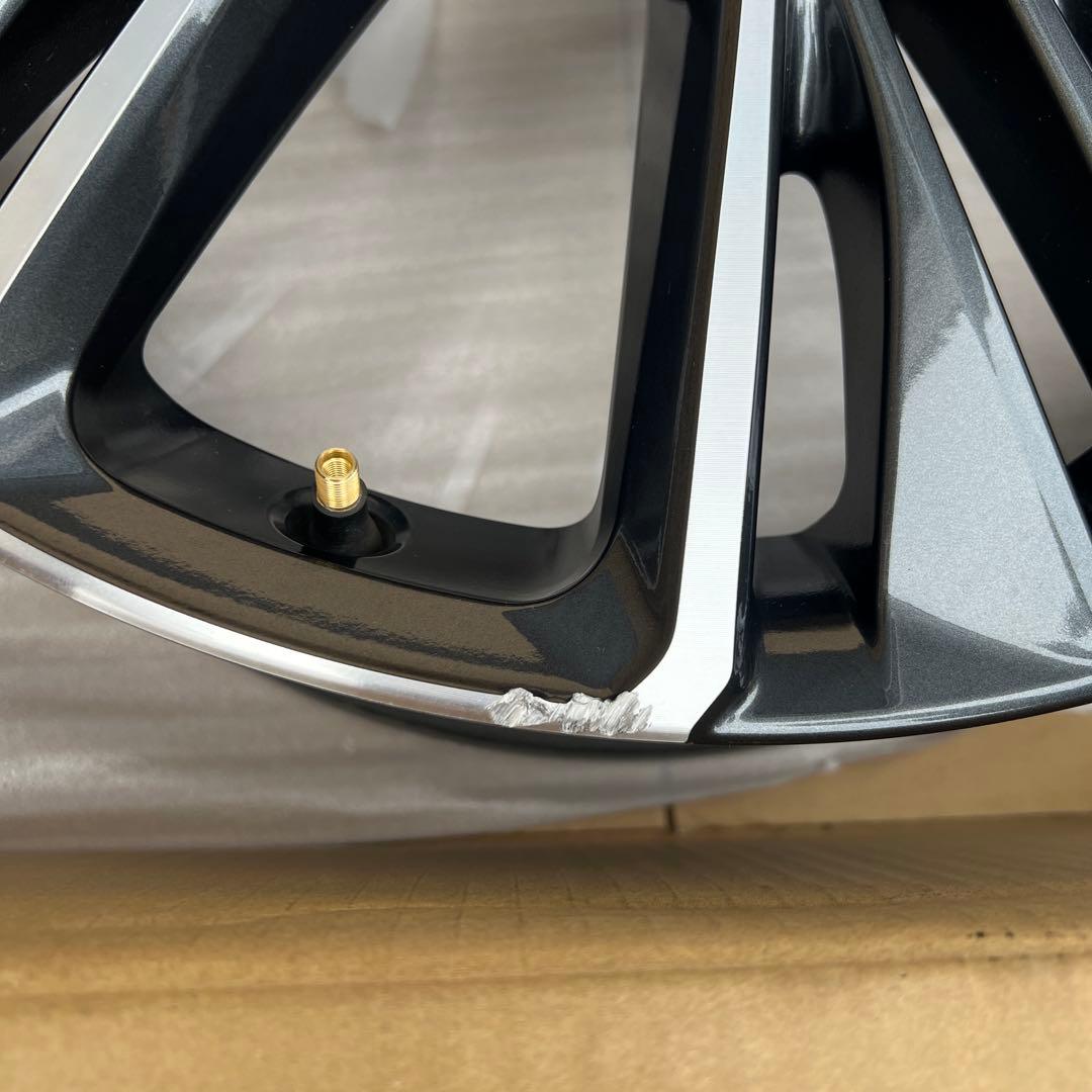 トヨタ 19インチ ホイール ブラック/シルバー