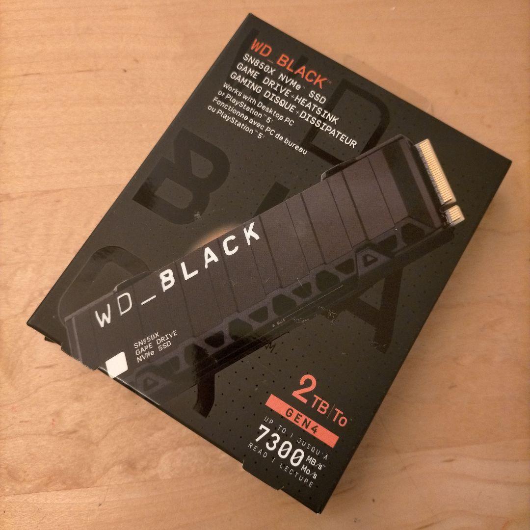 ウエスタンデジタル　2TB WDS200T2XHE-EC