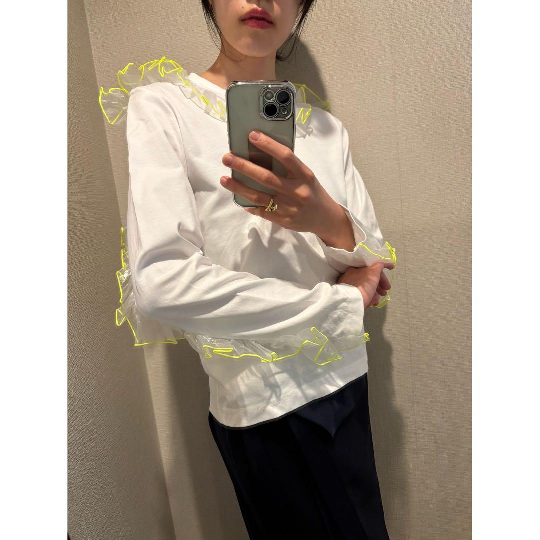 noir kei ninomiya ノワールケイニノミヤ　フリル　カットソー