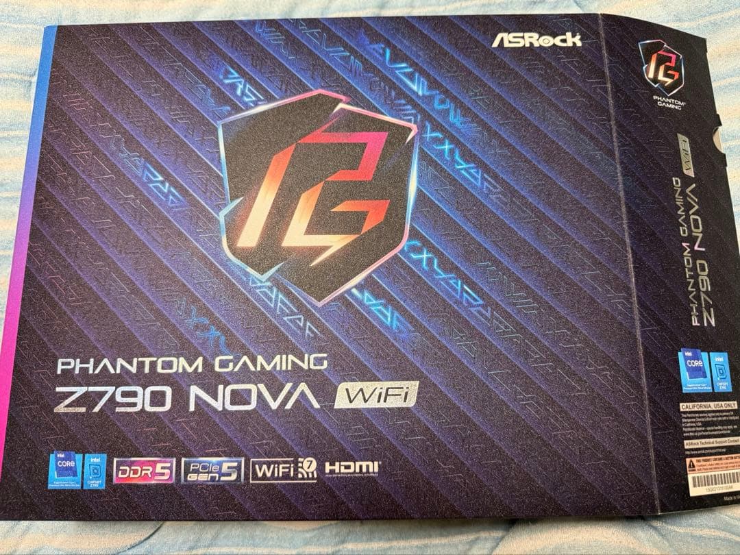 ASRock Z790 NOVA wifi ※Core i7 14700KF