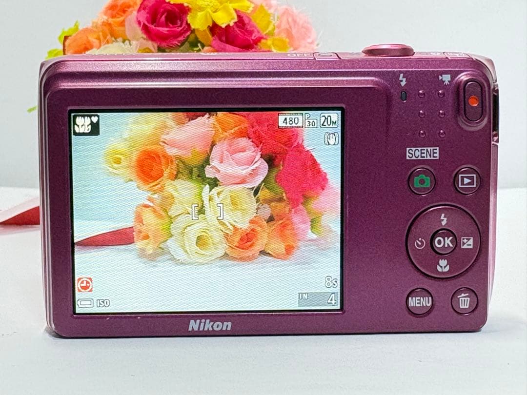 Nikon COOLPIX S3700コンパクトカメラ コンデジ デジカメ