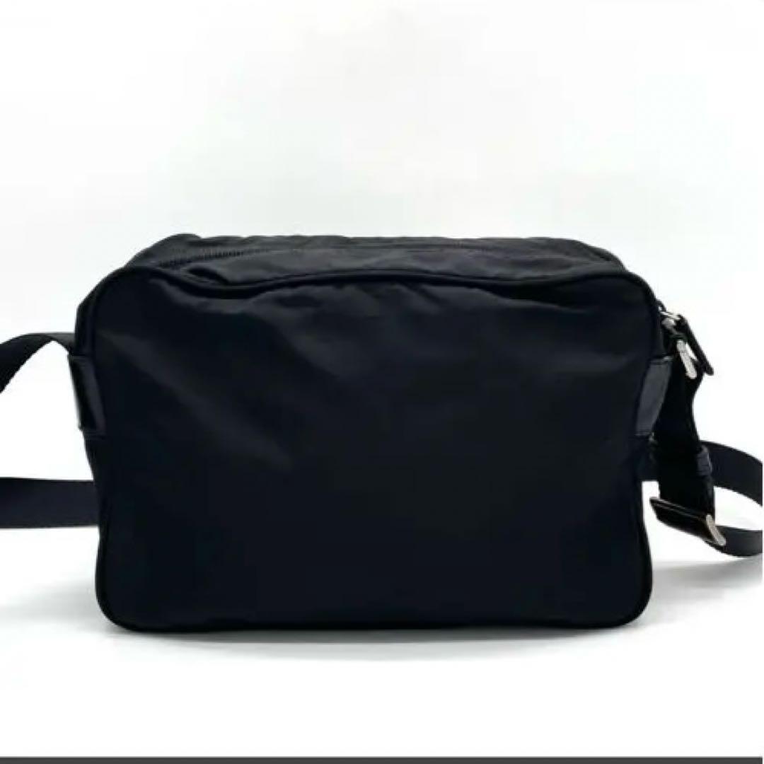 PRADA テスートナイロン レザー カメラバッグ ショルダーバッグ /495