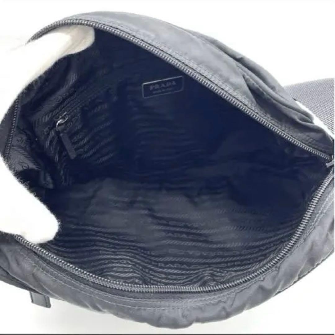 PRADA テスートナイロン レザー カメラバッグ ショルダーバッグ /495
