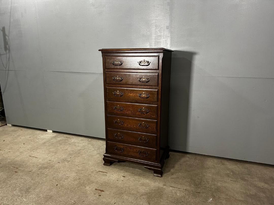 『Daniel』横浜クラシック家具 7段チェスト ハイチェスト チェスト 箪笥