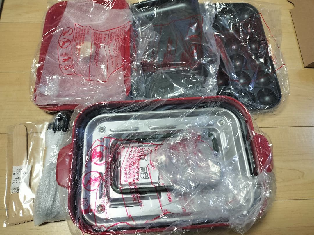 BRUNO コンパクトホットプレート レッド