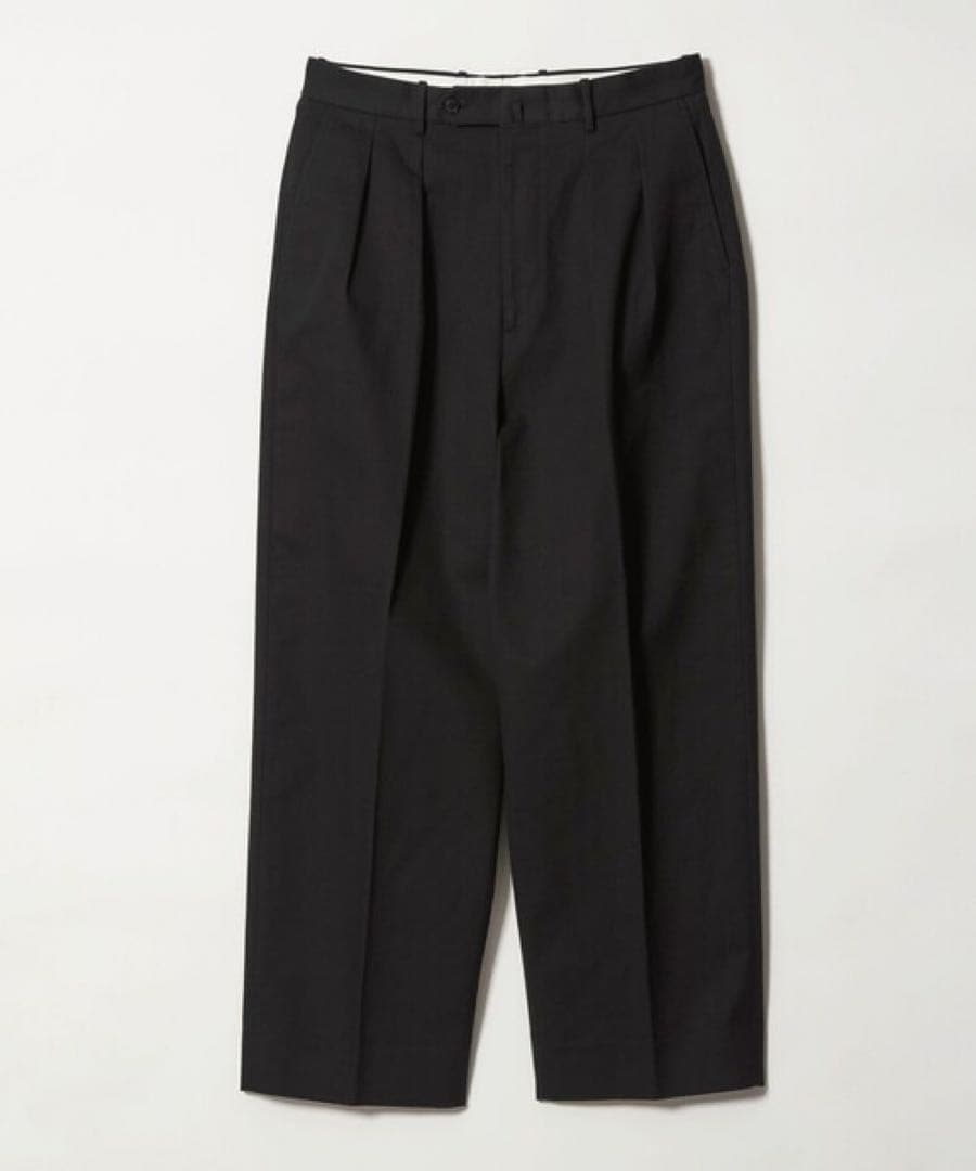 Steven Alan ドリル インツープリーツ ドレス トラウザーズ